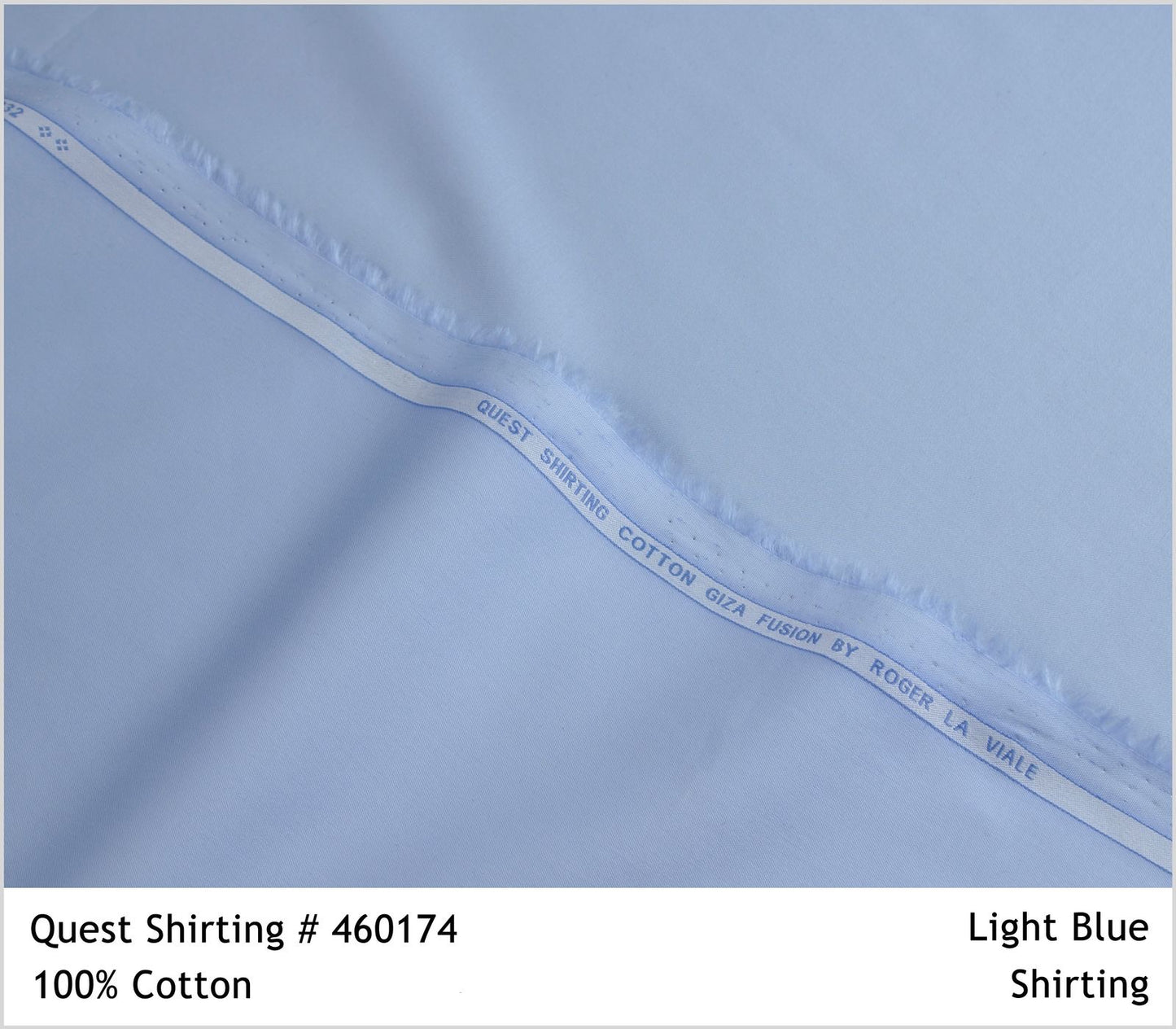 Light Blue 100% Cotton Shirt