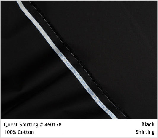 Black 100% Cotton Shirt