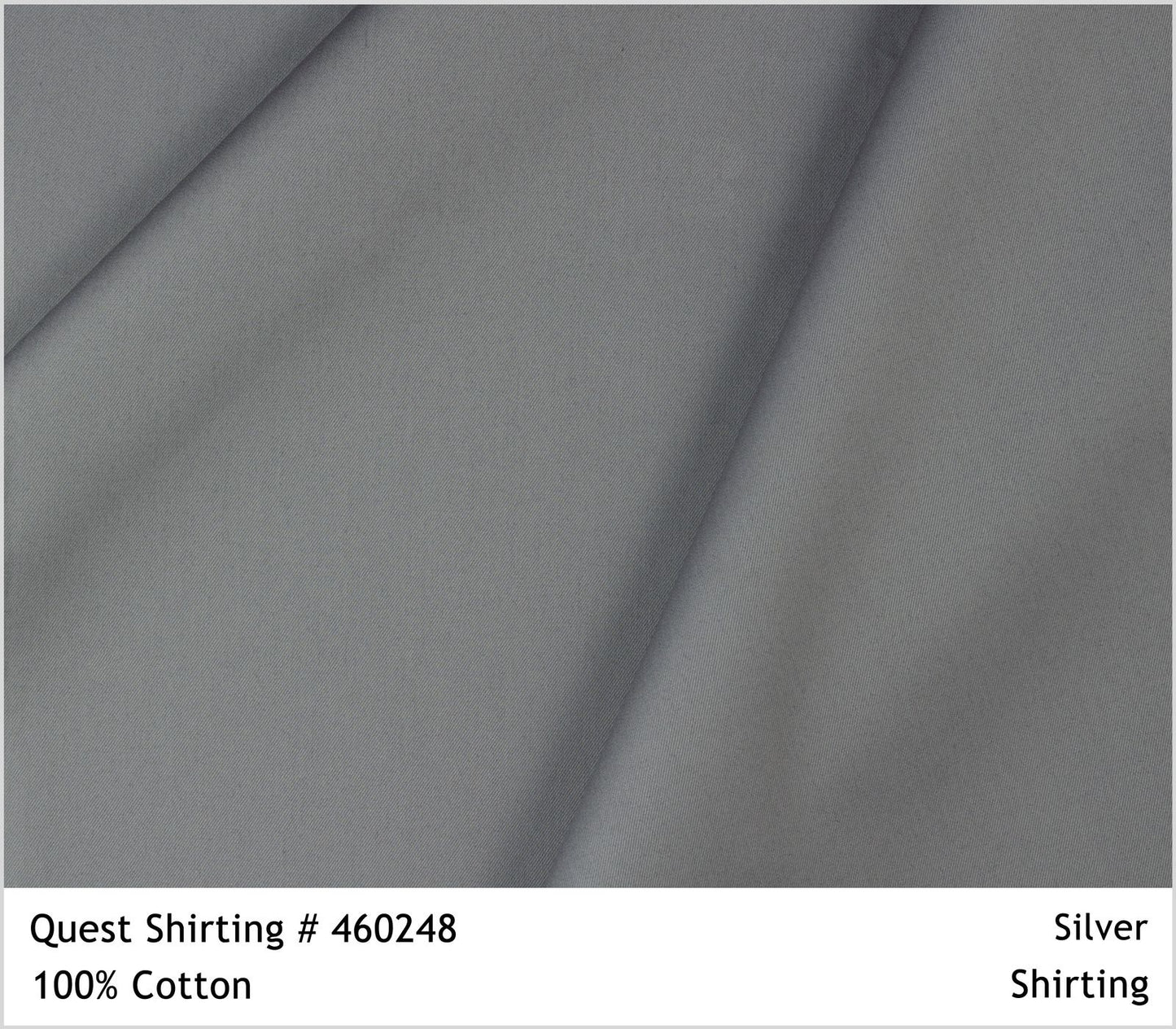 Silver 100% Cotton Shirt