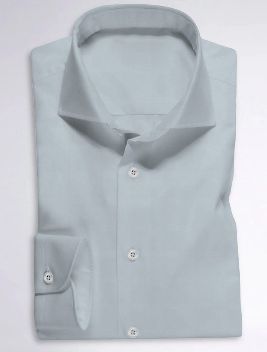 Sky Blue 100% Cotton Shirt