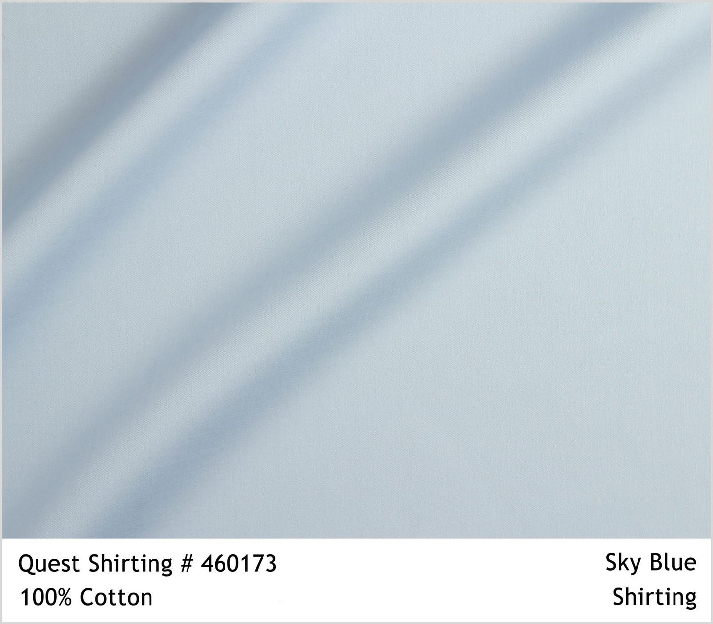 Sky Blue 100% Cotton Shirt
