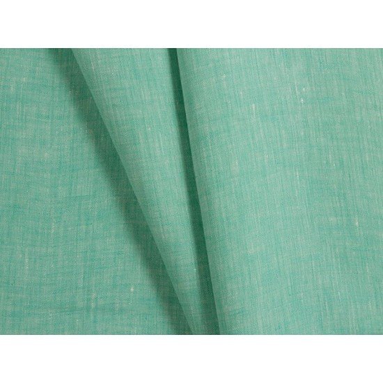 100% Linen - Light Turquoise