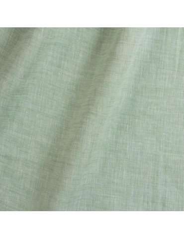 100% Linen - Pista Green