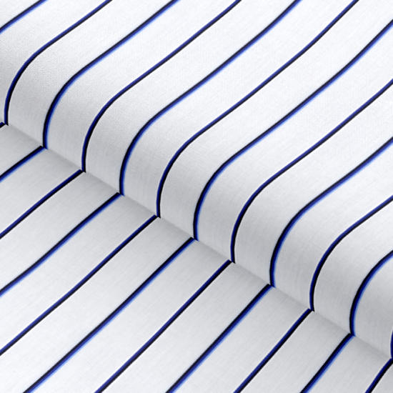 White Thin Stripes